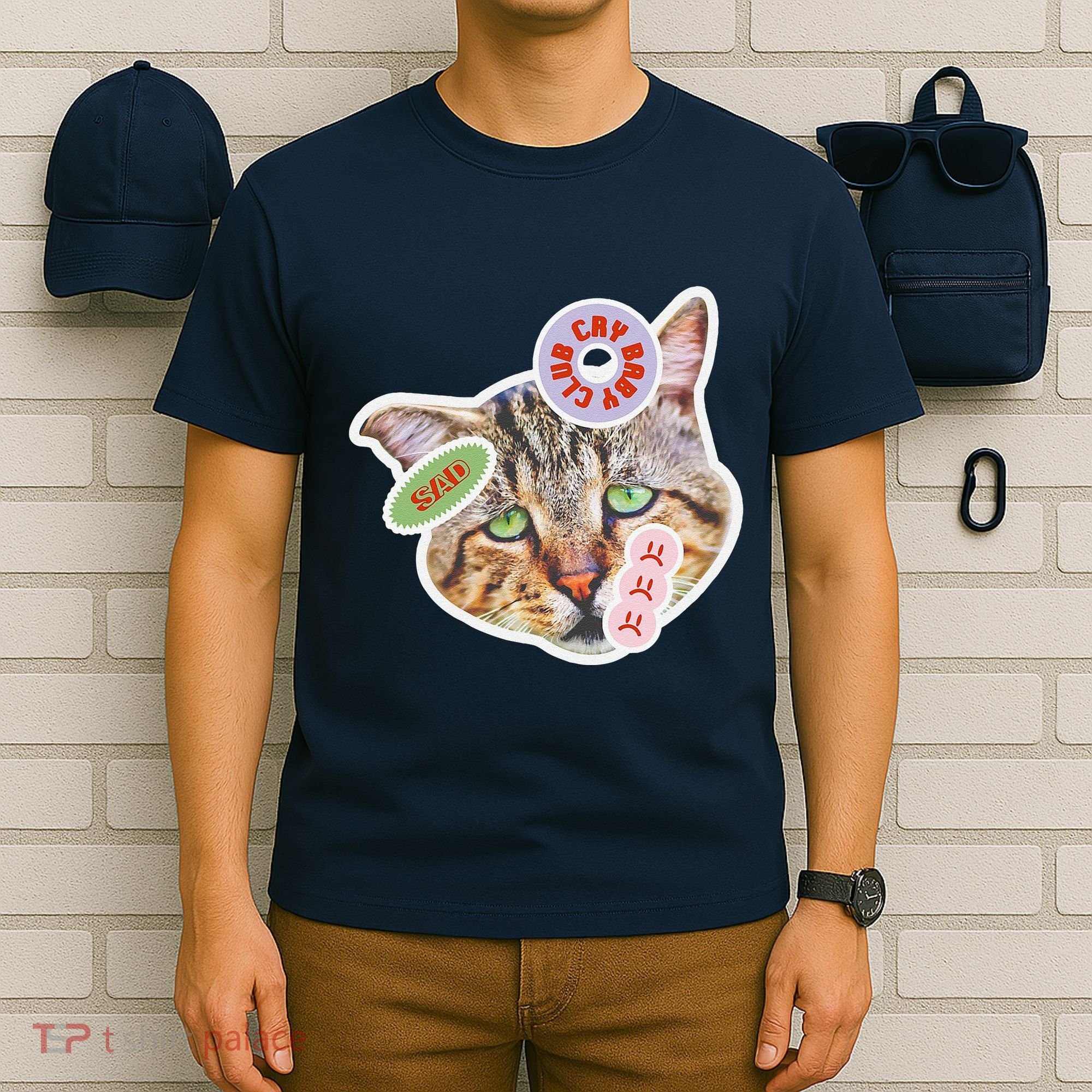 Drama Queen Sad Cat Funny & Ugly Cute T-Shirt