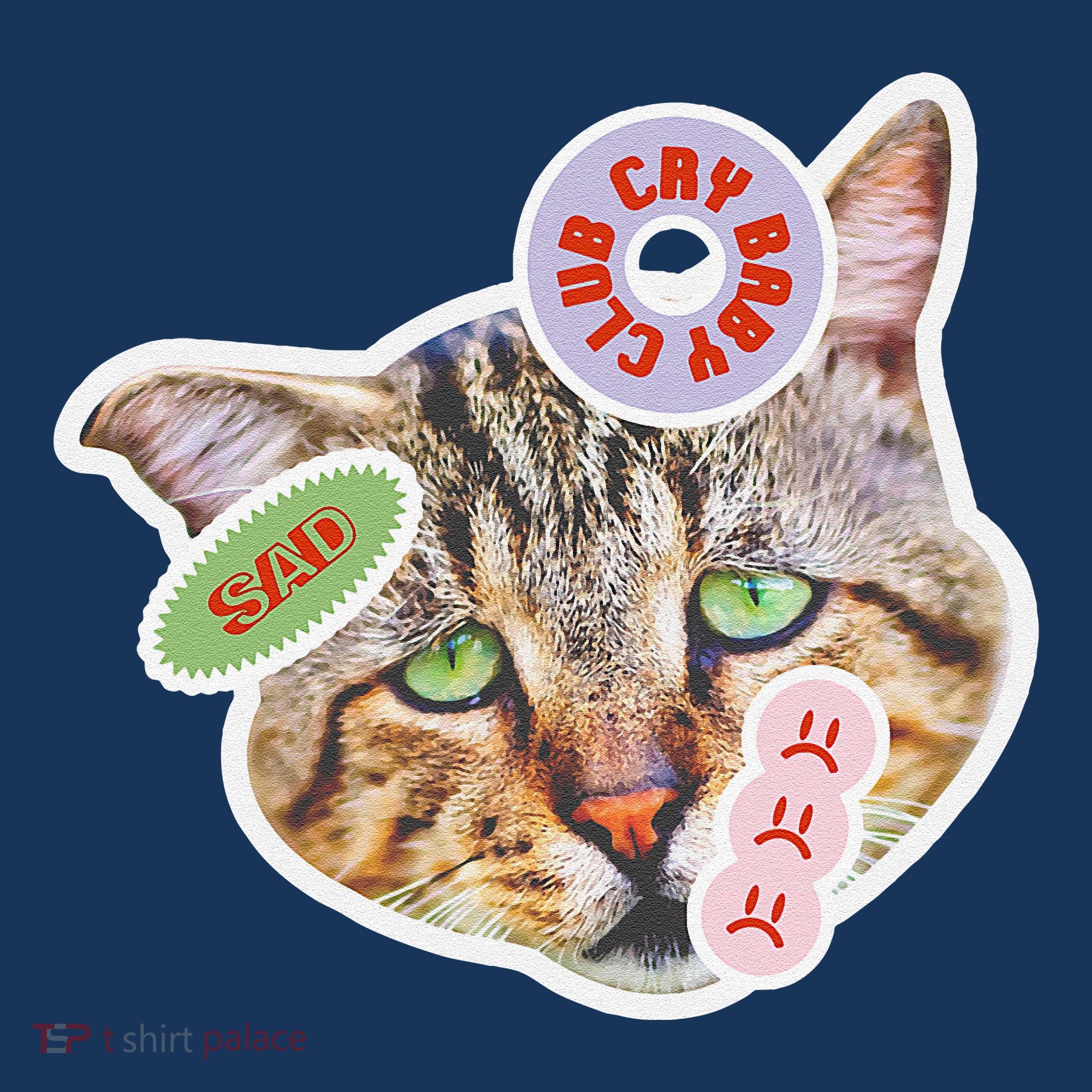 Drama Queen Sad Cat Funny & Ugly Cute T-Shirt