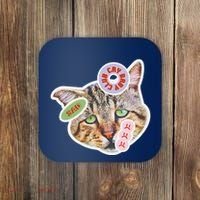 Drama Queen Sad Cat Funny & Ugly Cute Coaster thumb 0