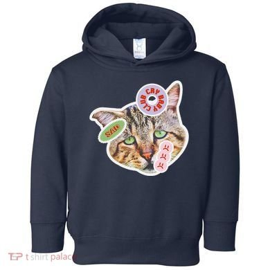 Drama Queen Sad Cat Funny & Ugly Cute Toddler Hoodie