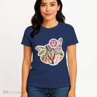 Drama Queen Sad Cat Funny & Ugly Cute Women's T-Shirt thumb 4