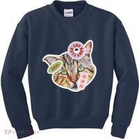 Drama Queen Sad Cat Funny & Ugly Cute Kids Sweatshirt thumb 0