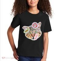 Drama Queen Sad Cat Funny & Ugly Cute Kids T-Shirt thumb 2