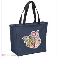 Drama Queen Sad Cat Funny & Ugly Cute Tote Bag thumb 2