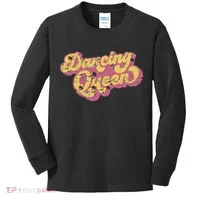 Dancing Queen Vintage Dancing 70s Kids Long Sleeve Shirt thumb 0