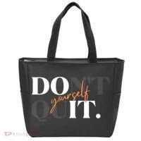 Don't Quit Yourself Motivational Tote Bag thumb 0