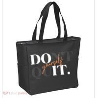 Don't Quit Yourself Motivational Tote Bag thumb 2