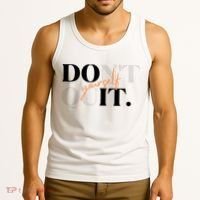 Don't Quit Yourself Motivational Tank Top thumb 3