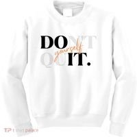Don't Quit Yourself Motivational Kids Sweatshirt thumb 0