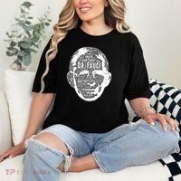 Dr. Fauci Word Face Portrait Comfort Colors T-Shirt thumb 2