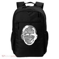 Dr. Fauci Word Face Portrait Backpack thumb 0