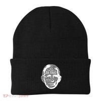 Dr. Fauci Word Face Portrait Beanie thumb 0