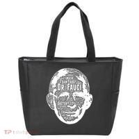Dr. Fauci Word Face Portrait Tote Bag thumb 0