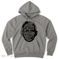 Dr. Fauci Word Face Portrait Hoodie thumb 0
