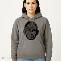 Dr. Fauci Word Face Portrait Hoodie thumb 5
