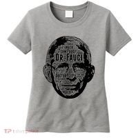 Dr. Fauci Word Face Portrait Women's T-Shirt thumb 0