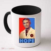 Dr Anthony Fauci Hope Coffee Mug thumb 0