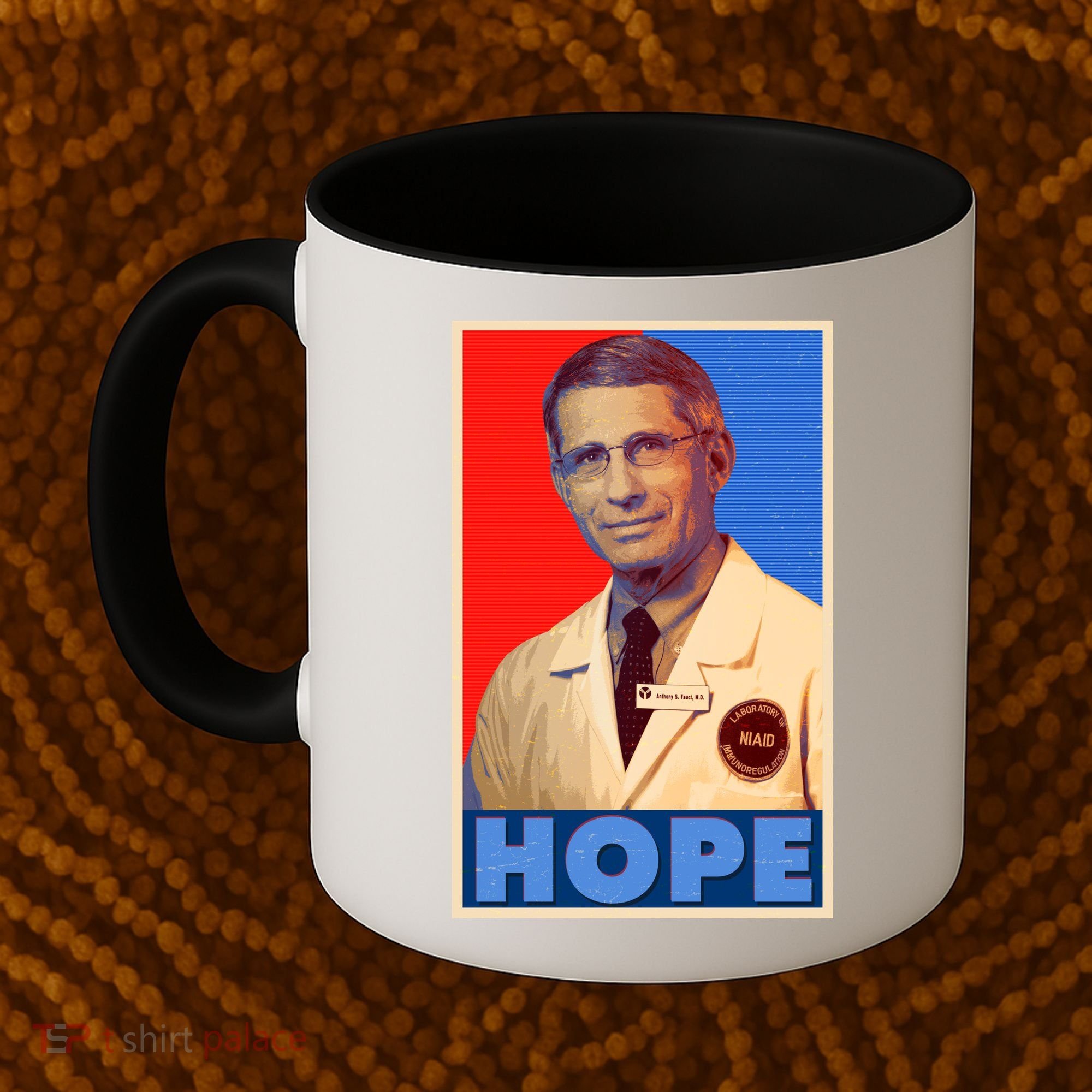 Dr Anthony Fauci Hope Coffee Mug