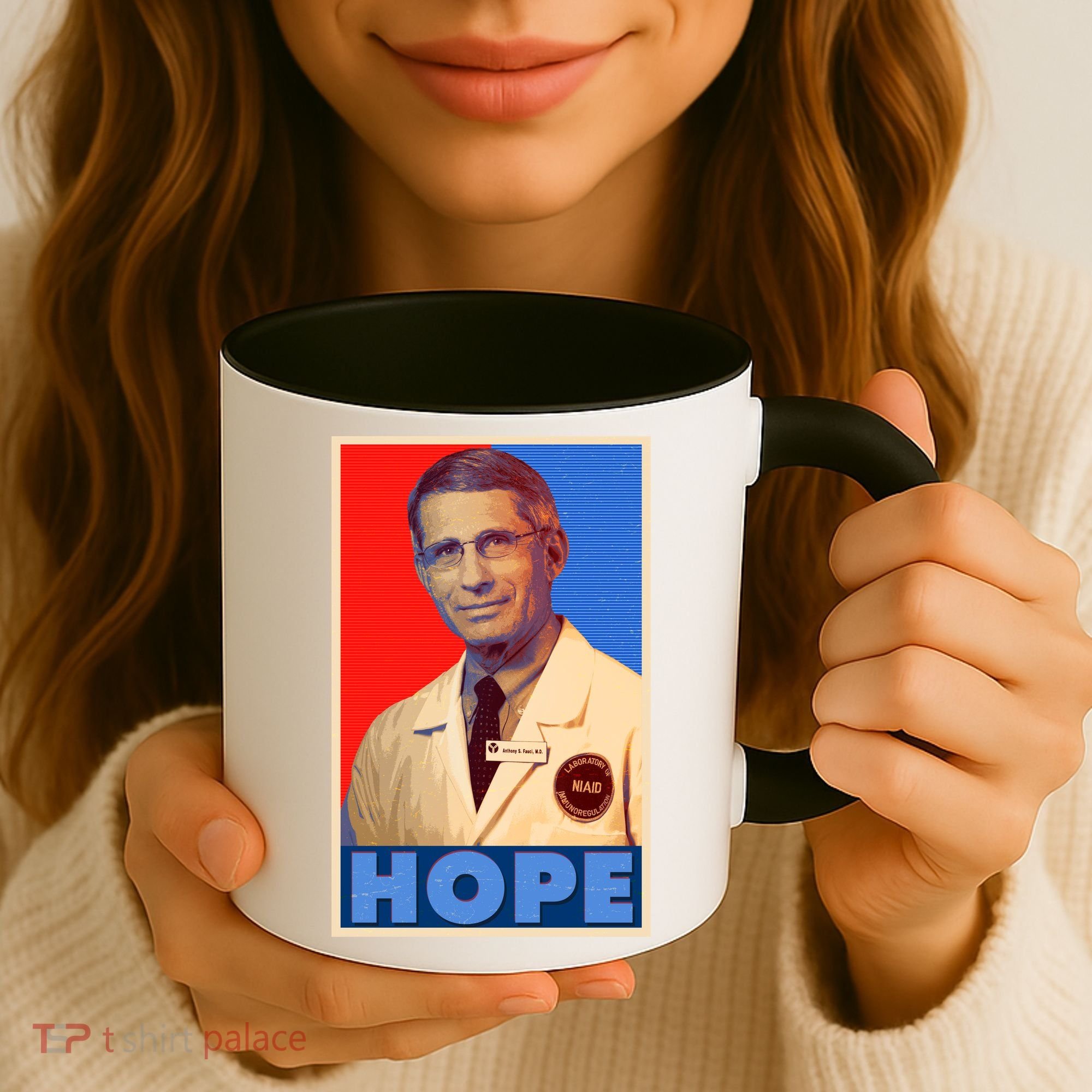 Dr Anthony Fauci Hope Coffee Mug