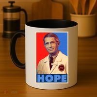 Dr Anthony Fauci Hope Coffee Mug thumb 4