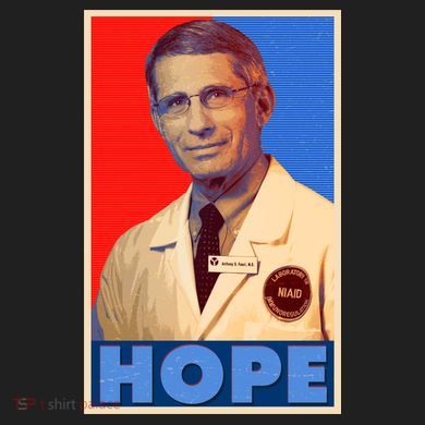 Dr Anthony Fauci Hope Urban Oversized Heavyweight T-Shirt