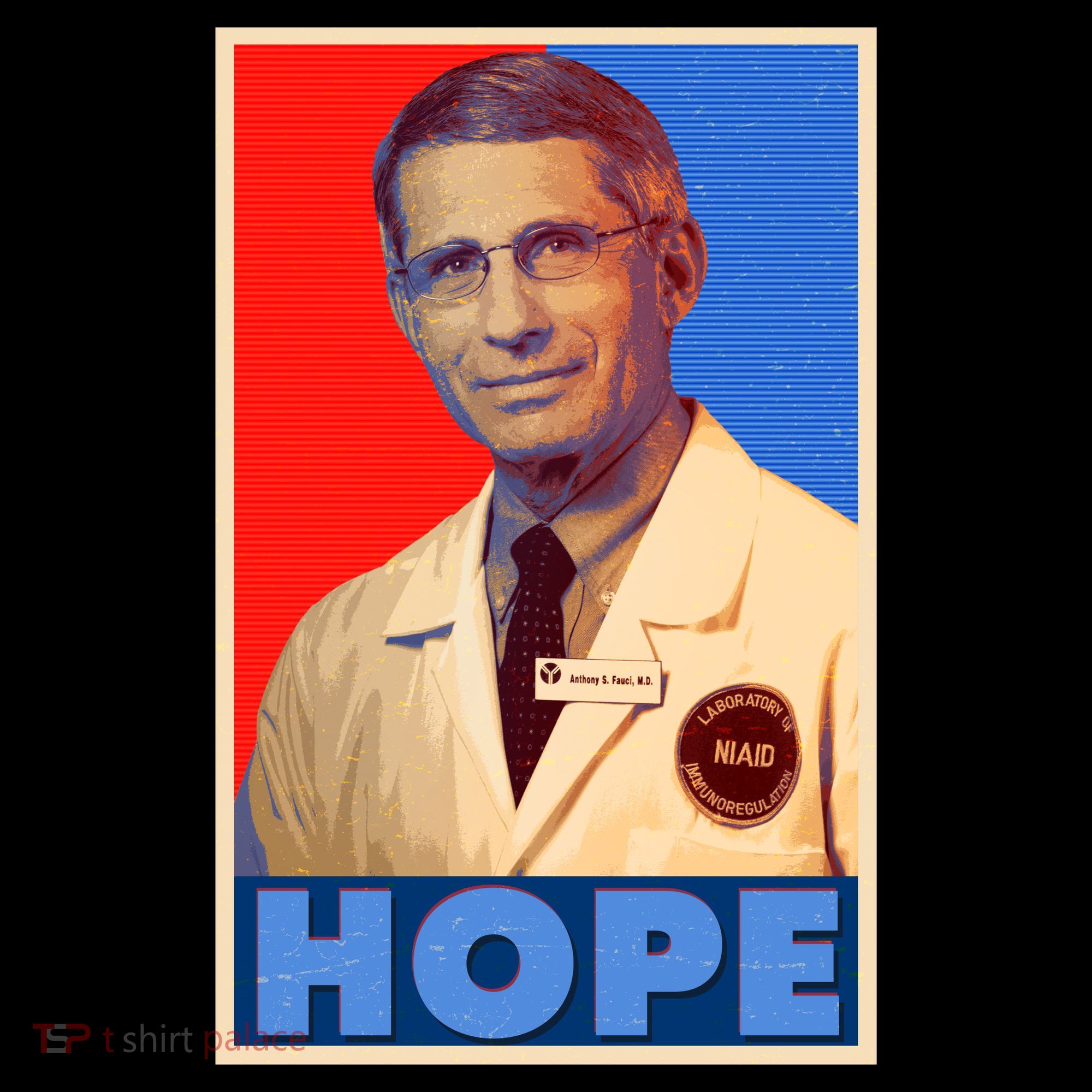 Dr Anthony Fauci Hope Cropped Pullover Crew