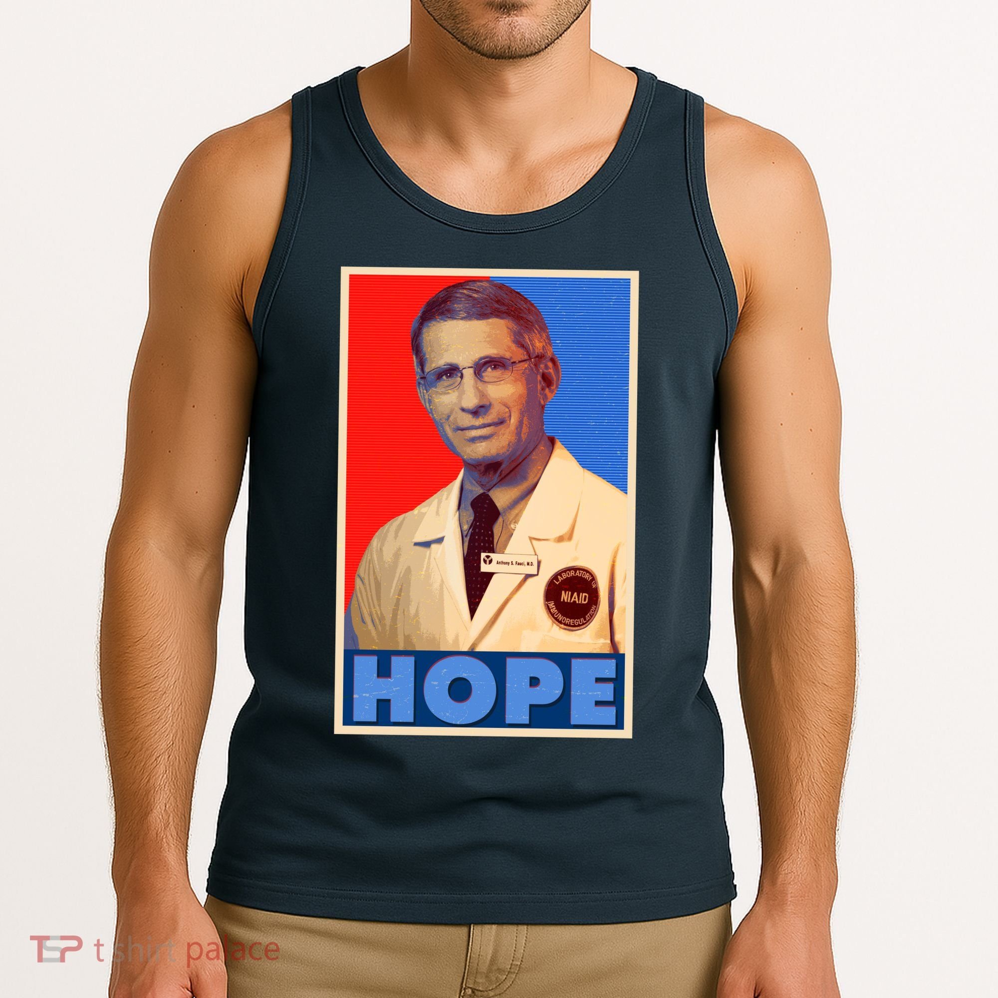 Dr Anthony Fauci Hope Tank Top