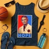 Dr Anthony Fauci Hope Tank Top thumb 4