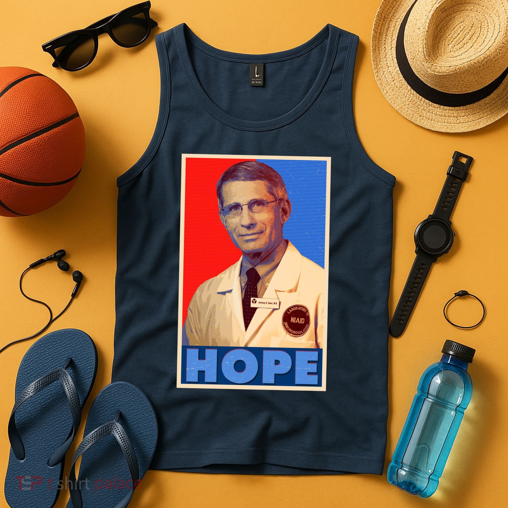 Dr Anthony Fauci Hope Tank Top
