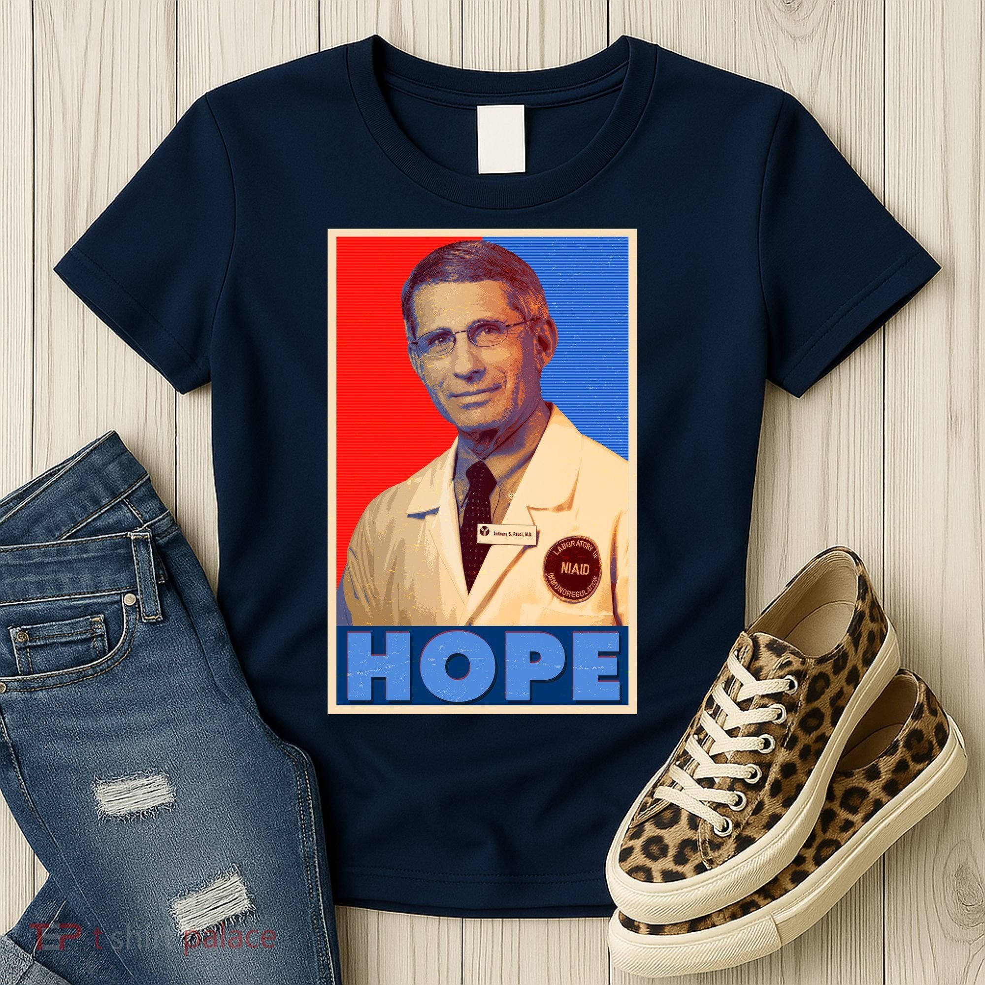 Dr Anthony Fauci Hope Women's T-Shirt