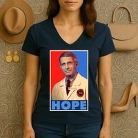 Dr Anthony Fauci Hope Women's V-Neck T-Shirt thumb 3