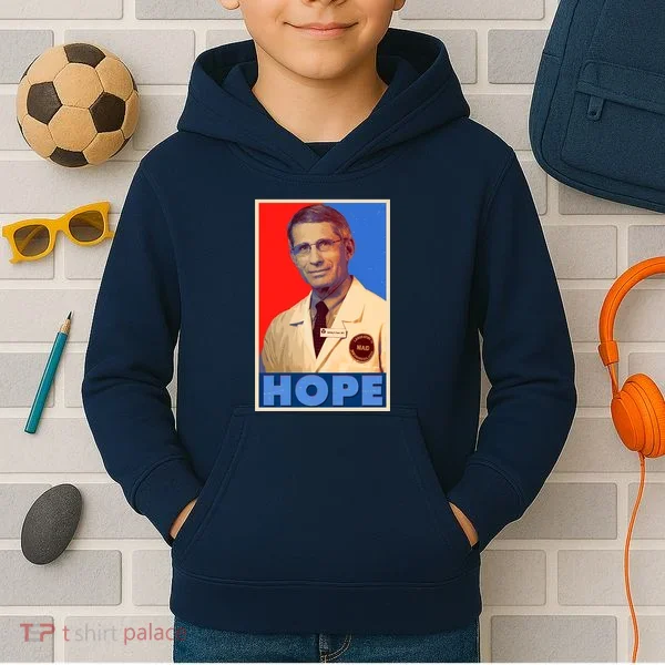 Dr Anthony Fauci Hope Kids Hoodie
