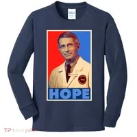 Dr Anthony Fauci Hope Kids Long Sleeve Shirt thumb 0