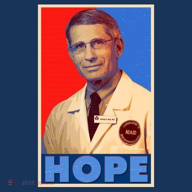 Dr Anthony Fauci Hope Short Acrylic Beanie