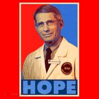 Dr Anthony Fauci Hope Santa Hat thumb 1