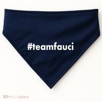 Dr Anthony Fauci #teamfauci Team Fauci USA-Made Doggie Bandana thumb 0