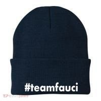 Dr Anthony Fauci #teamfauci Team Fauci Beanie thumb 0