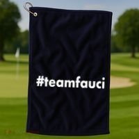 Dr Anthony Fauci #teamfauci Team Fauci Golf Towel thumb 1