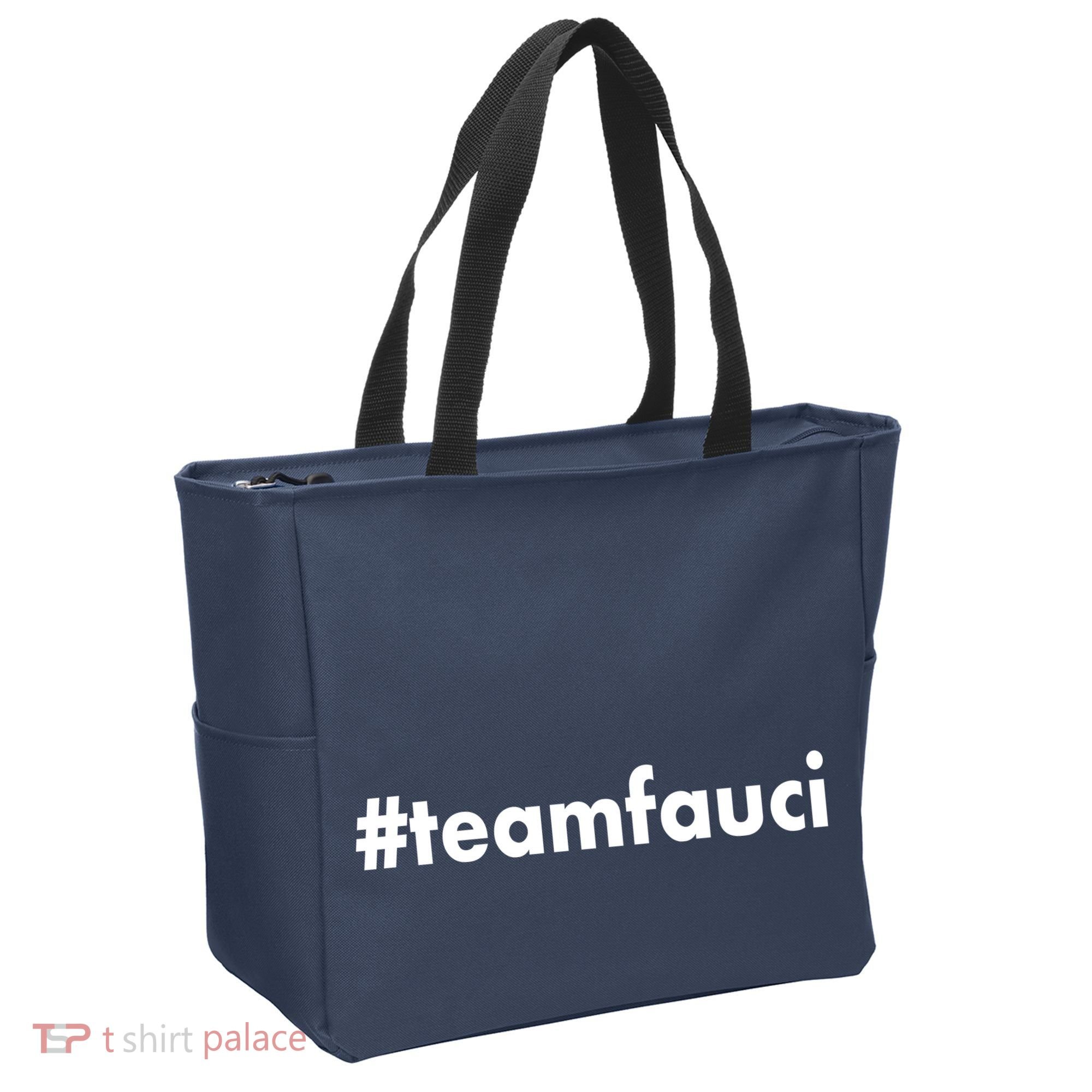 Dr Anthony Fauci #teamfauci Team Fauci Tote Bag