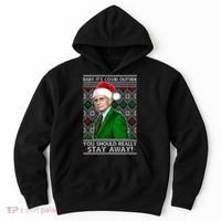 Dr Fauci Baby It's Covid Outside Ugly Christmas Sweater Hoodie thumb 0