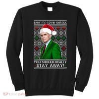 Dr Fauci Baby It's Covid Outside Ugly Christmas Sweater Sweatshirt thumb 0