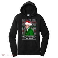 Dr Fauci Baby It's Covid Outside Ugly Christmas Sweater Women's Hoodie thumb 0