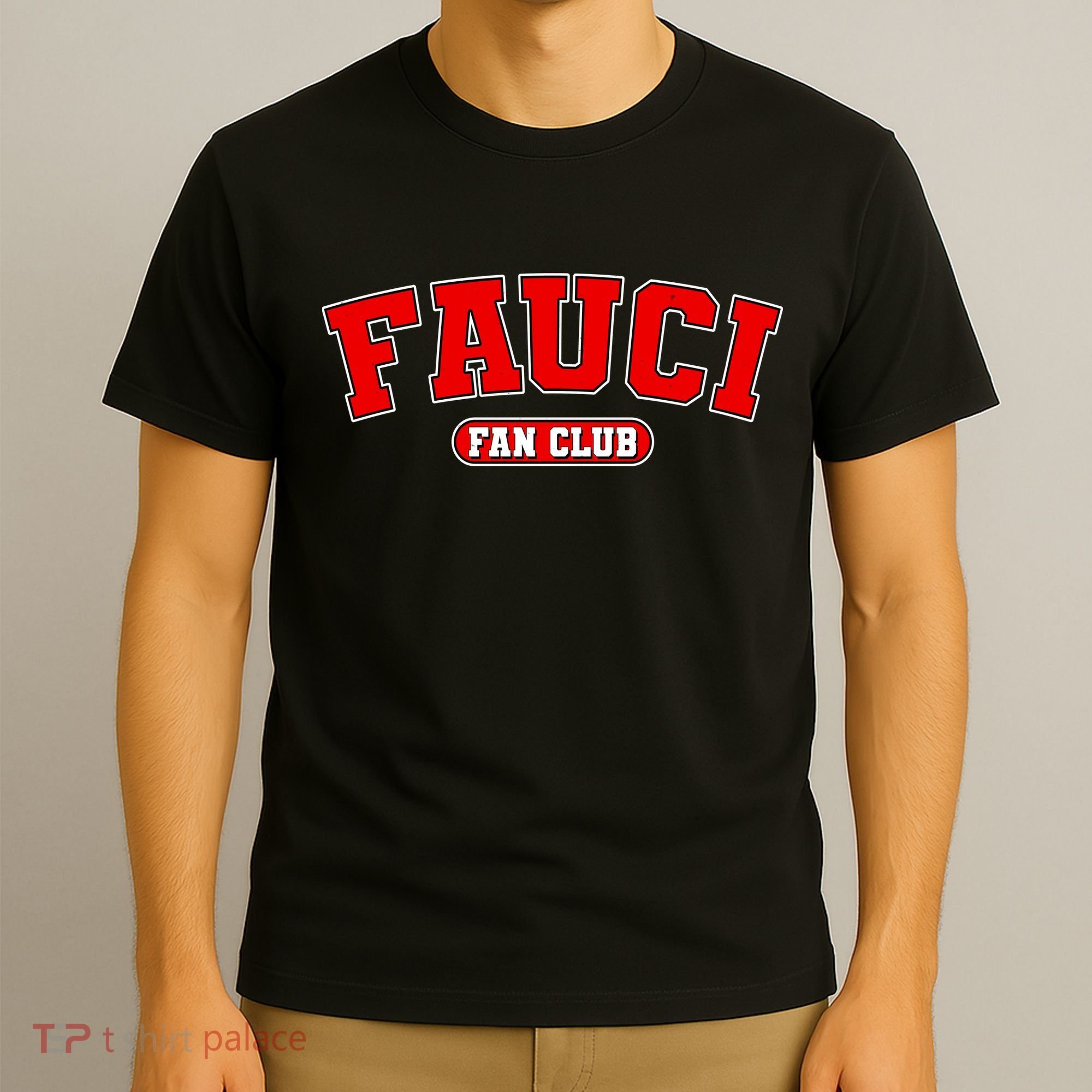 Dr Fauci Fan Club Logo T-Shirt