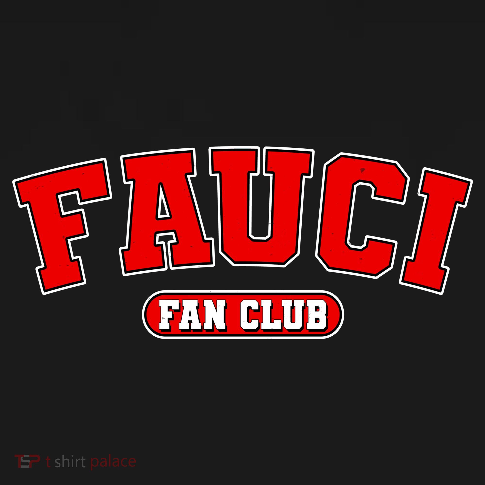 Dr Fauci Fan Club Logo Women's Hoodie