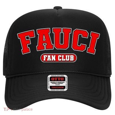Dr Fauci Fan Club Logo Hat
