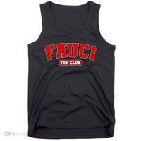 Dr Fauci Fan Club Logo Tank Top thumb 0