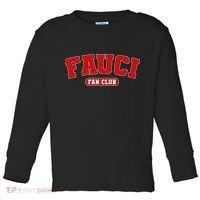 Dr Fauci Fan Club Logo Toddler Long Sleeve Shirt thumb 0