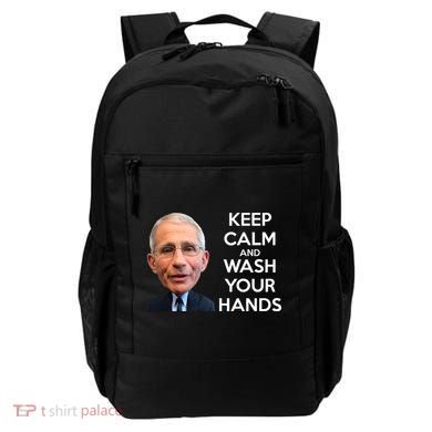 Dr Fauci Keep Calm And Wash Your Hands Backpack