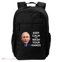 Dr Fauci Keep Calm And Wash Your Hands Backpack thumb 0