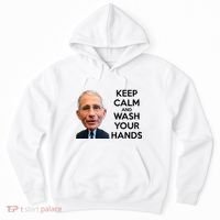 Dr Fauci Keep Calm And Wash Your Hands Hoodie thumb 0